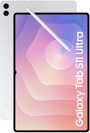 Планшет Samsung Galaxy Tab S11 Ultra, 12/256 ГБ LTE, серебристый